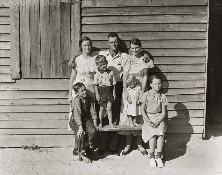 Burroughs family, Hale County, Alabama