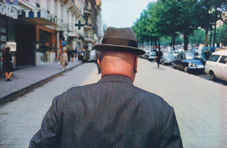 Man on the Champs-Elysées