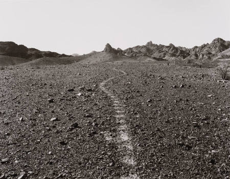 Chocolate mountains: A ceremonial trail, on an ancient terrace