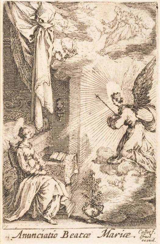 L’Annonciation de la bienheureuse Marie from La Vie de La Sainte Vierge (The Life of the Virgin)