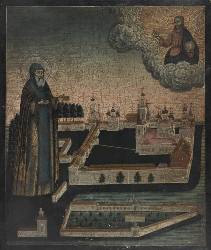 Icon of Saint Neil Stolbenski, The Miracle Maker
