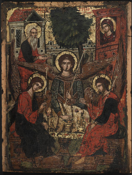 Icon of the Hospitality of Abraham or the Old Testament Trinity