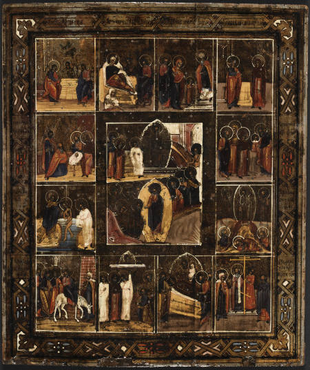 Icon of Scenes of the Life of Christ