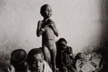 Sick, Abandoned, Rwandan Hutu Children (from "The Silence") in a dispensary, Goma Zaire, from Flashpoints