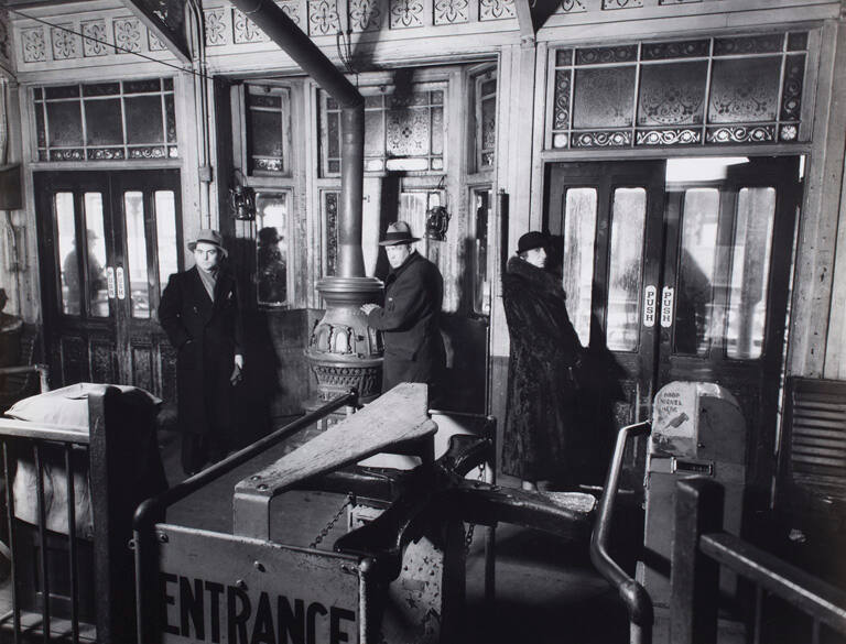 El Station Interior, Sixth and Seventh Avenue Lines, Columbus Avenue and 72nd Street, New York