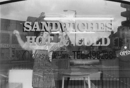 Sandwich shop, Thornton, from the portfolio Stone Walls, Grey Skies: A Vision of Yorkshire