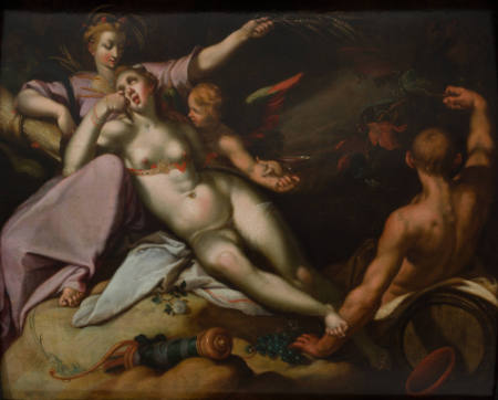 Sine Baccho et Cerere Friget Venus (Without Bacchus and Ceres, Venus Freezes)