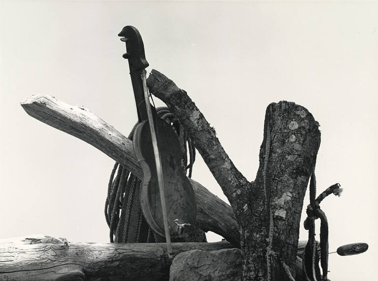 Violin Huichol, from the portfolio Manuel Alvarez Bravo