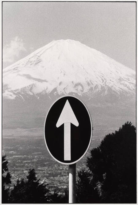 Mt Fuji & sign, Mt. Fuji, Japan, from the portfolio Recent Developments
