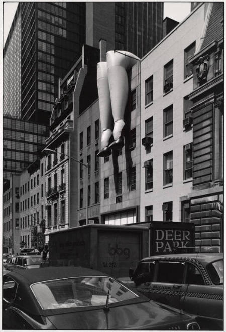 Legs on a wall, New York, USA , from the portfolio Recent Developments