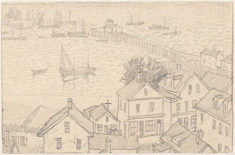 Sketch of Provincetown, Massachusetts