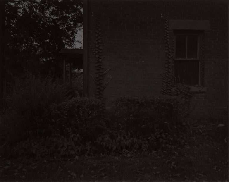 Untitled #3 (Cozad-Bates House), from the portfolio Night Coming Tenderly, Black