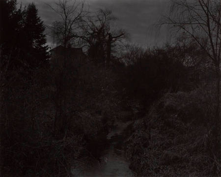 Untitled #18 (Creek and house), from the portfolio Night Coming Tenderly, Black