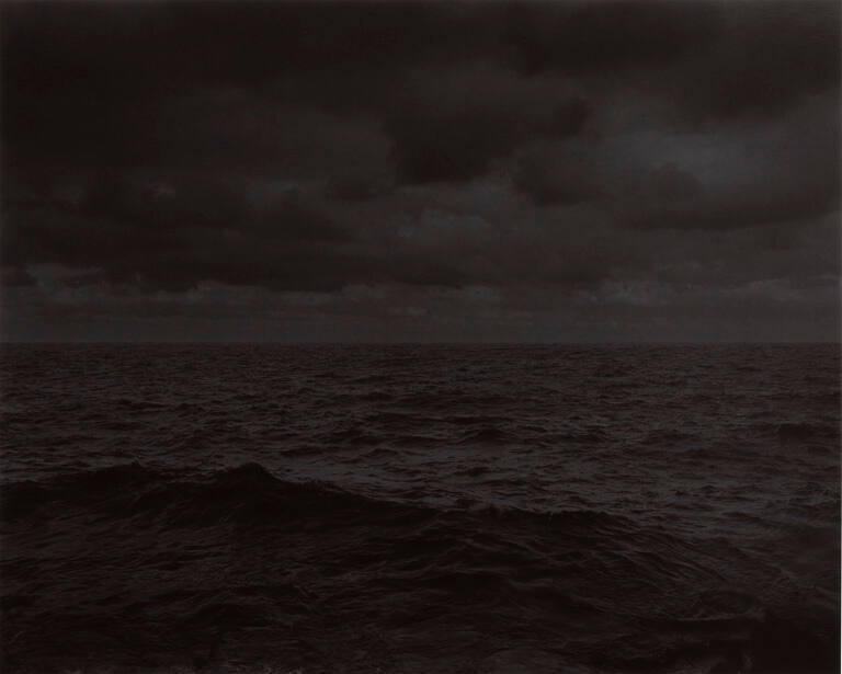 Untitled #25 (Lake Erie and sky), from the portfolio Night Coming Tenderly, Black