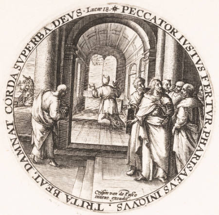 The Pharisee and the Publican, from a Collection of Parables