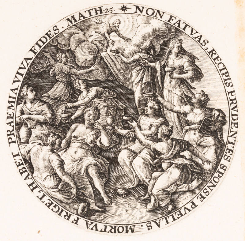 The Wise and Foolish Virgins, from a Collection of Parables