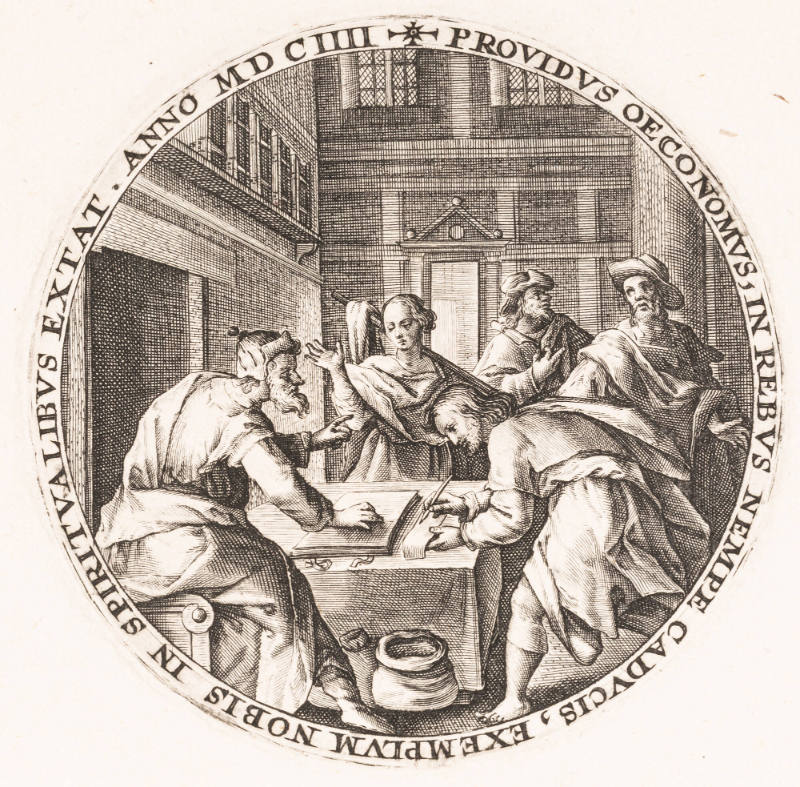 The Parable of the Unjust Steward, from a Collection of Parables