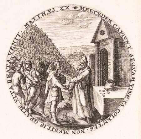 The Parable of the Workers in the Vineyard, from a Collection of Parables