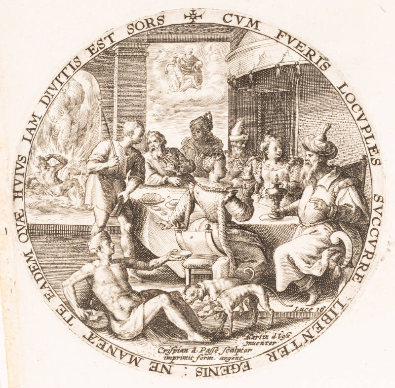 The Parable of the Bad Rich Man, from a Collection of Parables