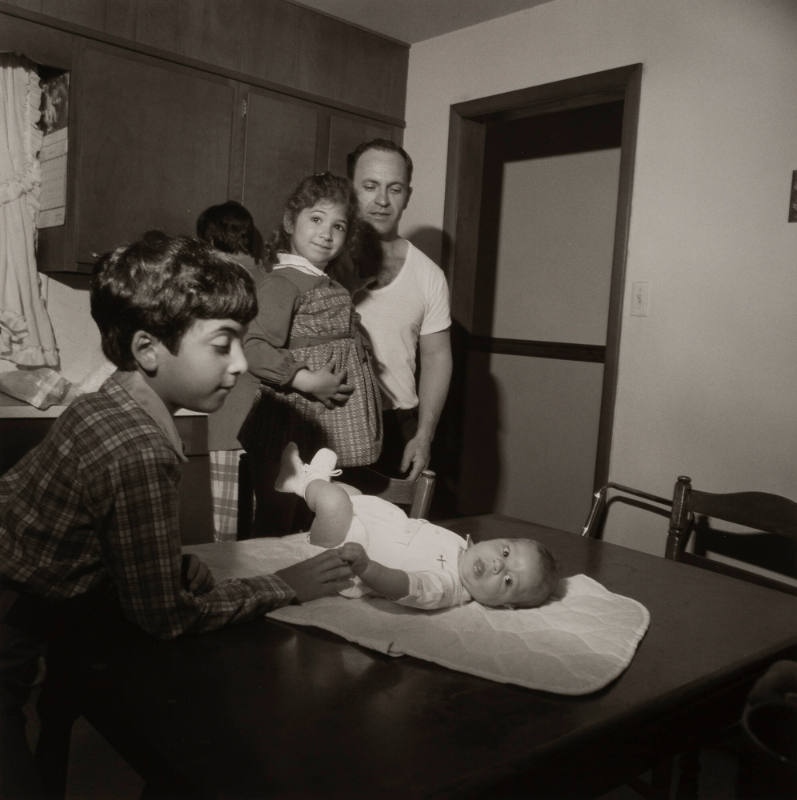 Gasparetti baptism, Martins Creek, April 1979, from the series Social Graces