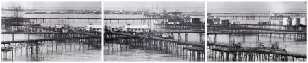 Neftyaniye Kamni Petroleum Settlement, near Baku, Azerbaijan