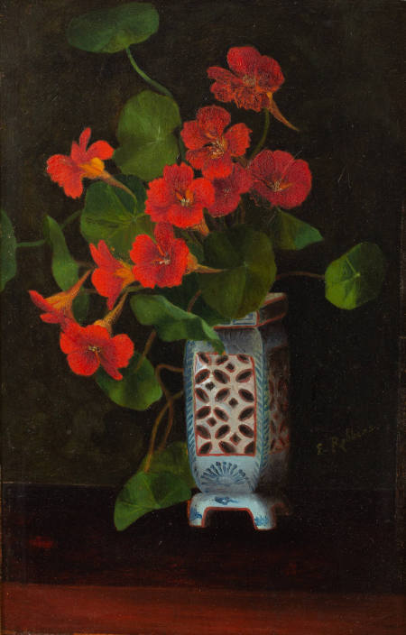 Nasturtiums in a Vase