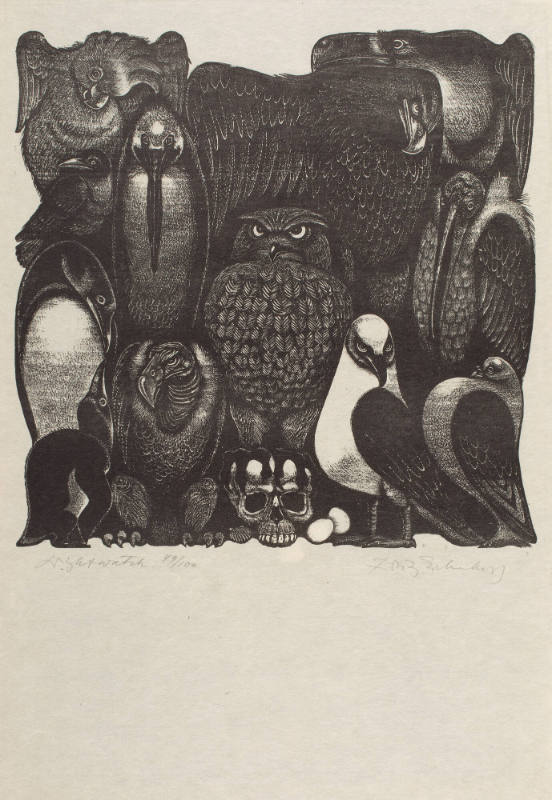 Night Watch, from the portfolio Eleven Prints by Eleven Printmakers