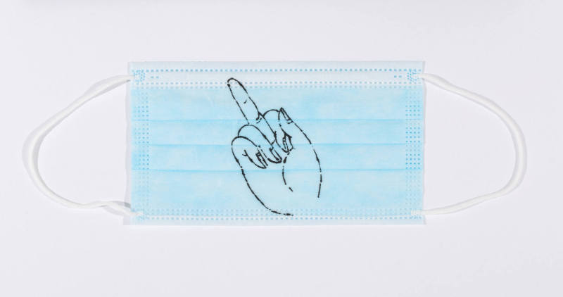 Buddha, from the Finger series included in the complete collection: MASK