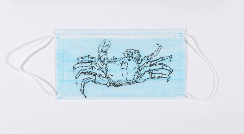 Crab, from the Free Speech series included in the complete collection: MASK