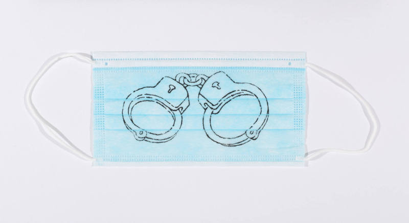 Handcuffs, from the Free Speech series included in the complete collection: MASK