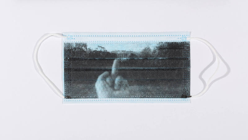 White House, Washington, DC, 1995, from the Study of Perspectives series included in the complete collection: MASK