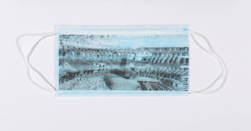 Colosseum, Rome, Italy, 2003, from the Study of Perspectives series included in the complete collection: MASK