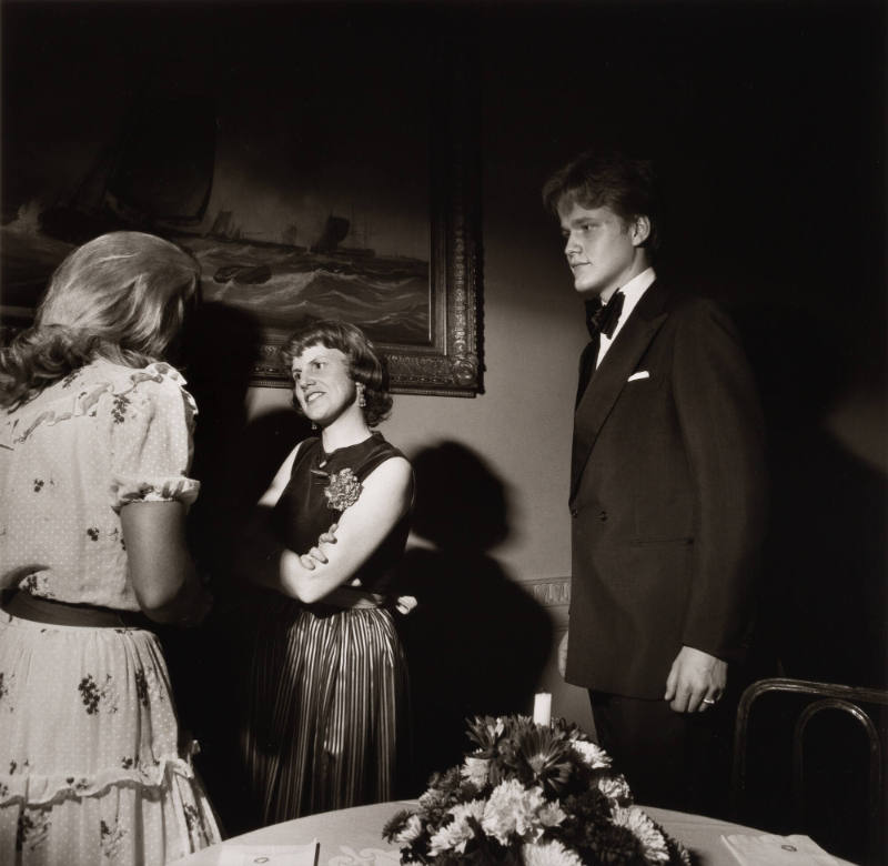 Russian ball, New York City, November 1976, from the series Social Graces