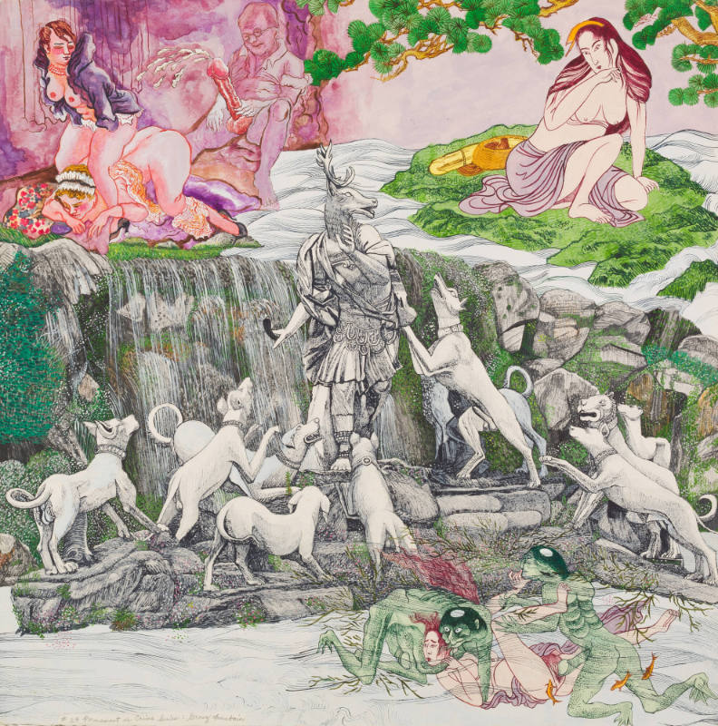 Grosz Fountain, from: Patterns of Desire
