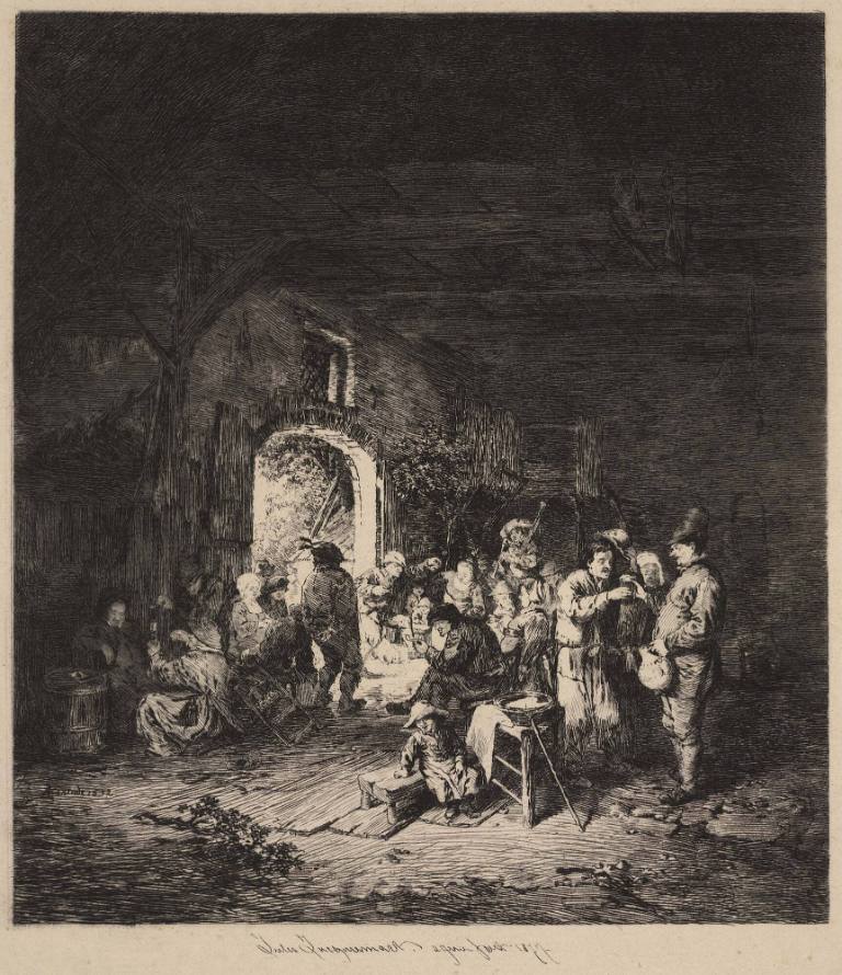 Fête in a Thatched Cottage