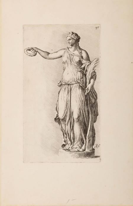 Female Statue, plate 38 from the Paradigmata graphices variorum artificium