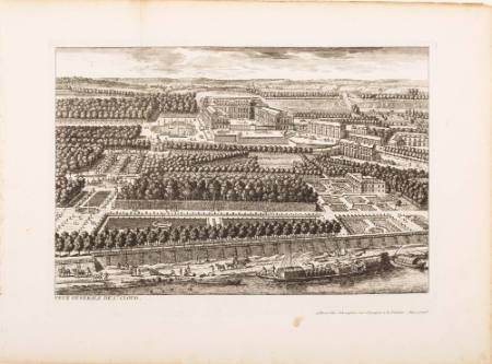 Veüe Generale de St. Cloud (General view of St. Cloud), from Veues des Belles Maisons des Environs de Paris (Views of the Beautiful Houses near Paris)