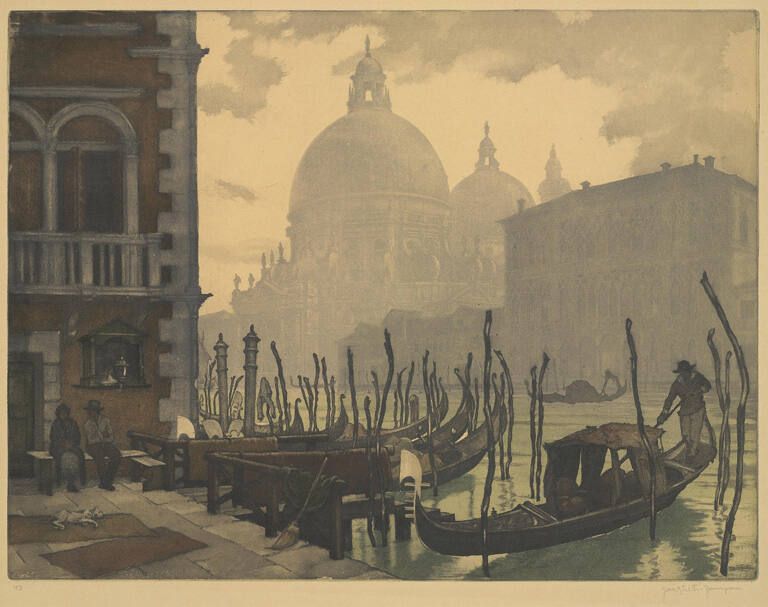 Santa Maria della Salute, Venice in Autumn