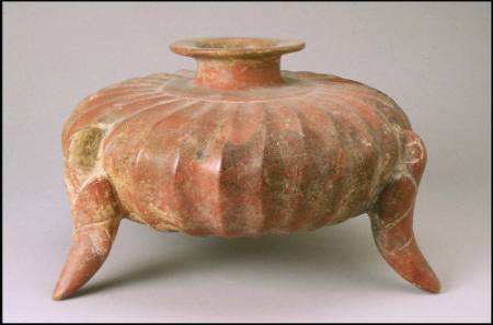 Gourd effigy vessel