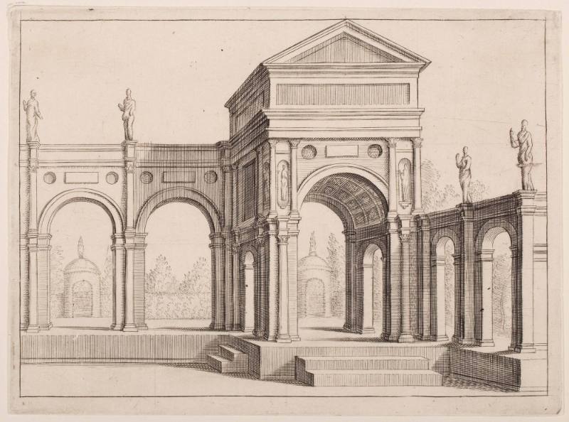 One print from Diversa Aedificia...