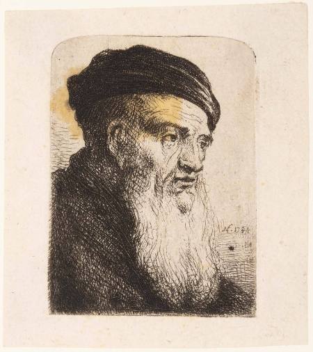 Portrait of a Bearded Old Man (Bust of an Old Man)