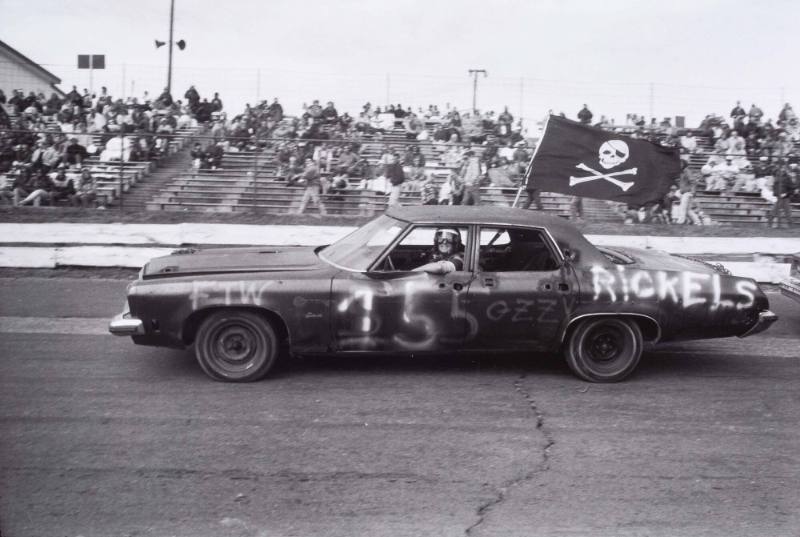 Cadillac Bob, Wall Stadium, New Jersey, from the series The Pits