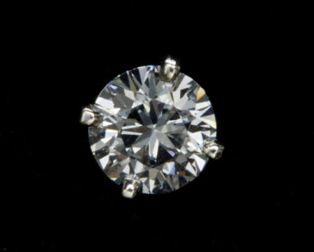 Blue Diamond Tie Tack