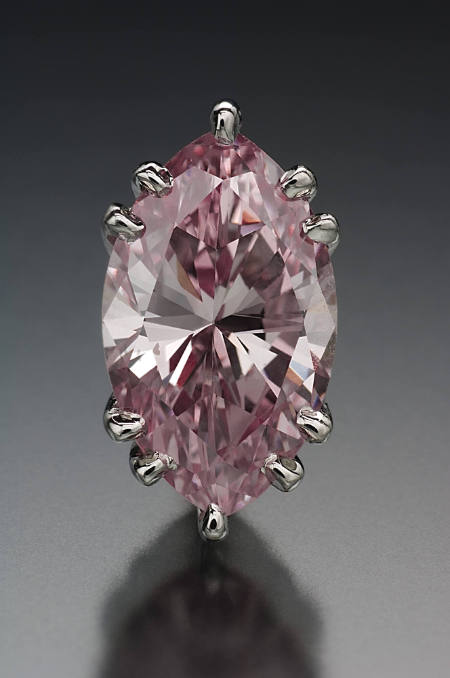 Pink Diamond Tie Tack