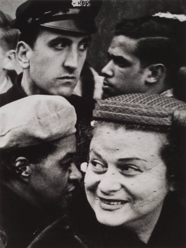 Four heads, New York, from the New York portfolio