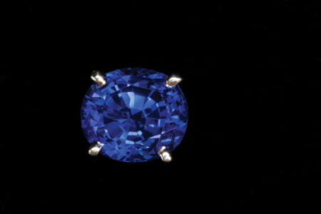 Sapphire Tie Tack