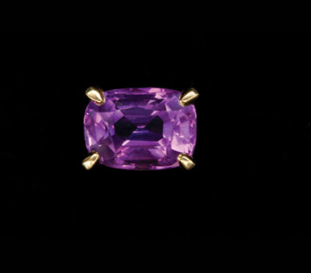 Purple Sapphire Tie Tack