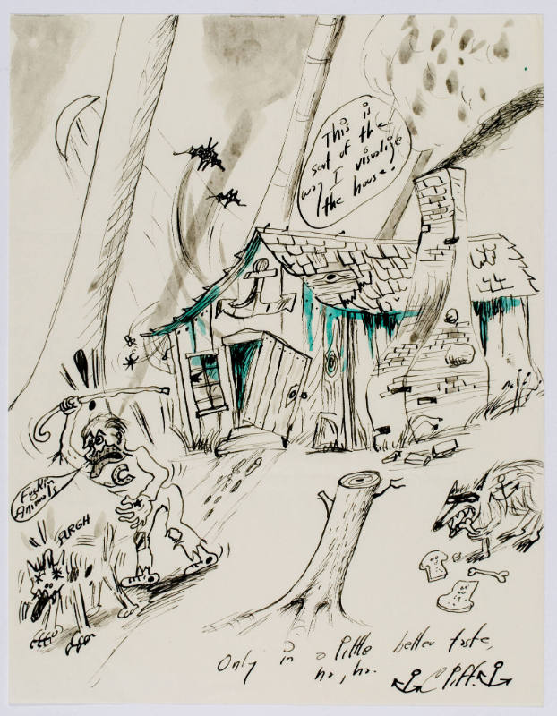 Letter from H. C. Westermann [This is sort of the way I visualize the house!]