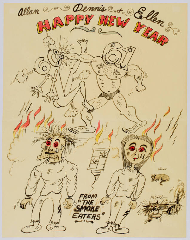 Letter from H. C. Westermann to Allan Frumkin [Happy New Year]