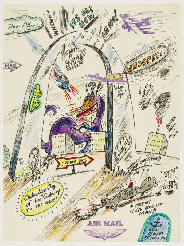 Dedication Day of the Gateway to the West [St. Louis Arch]